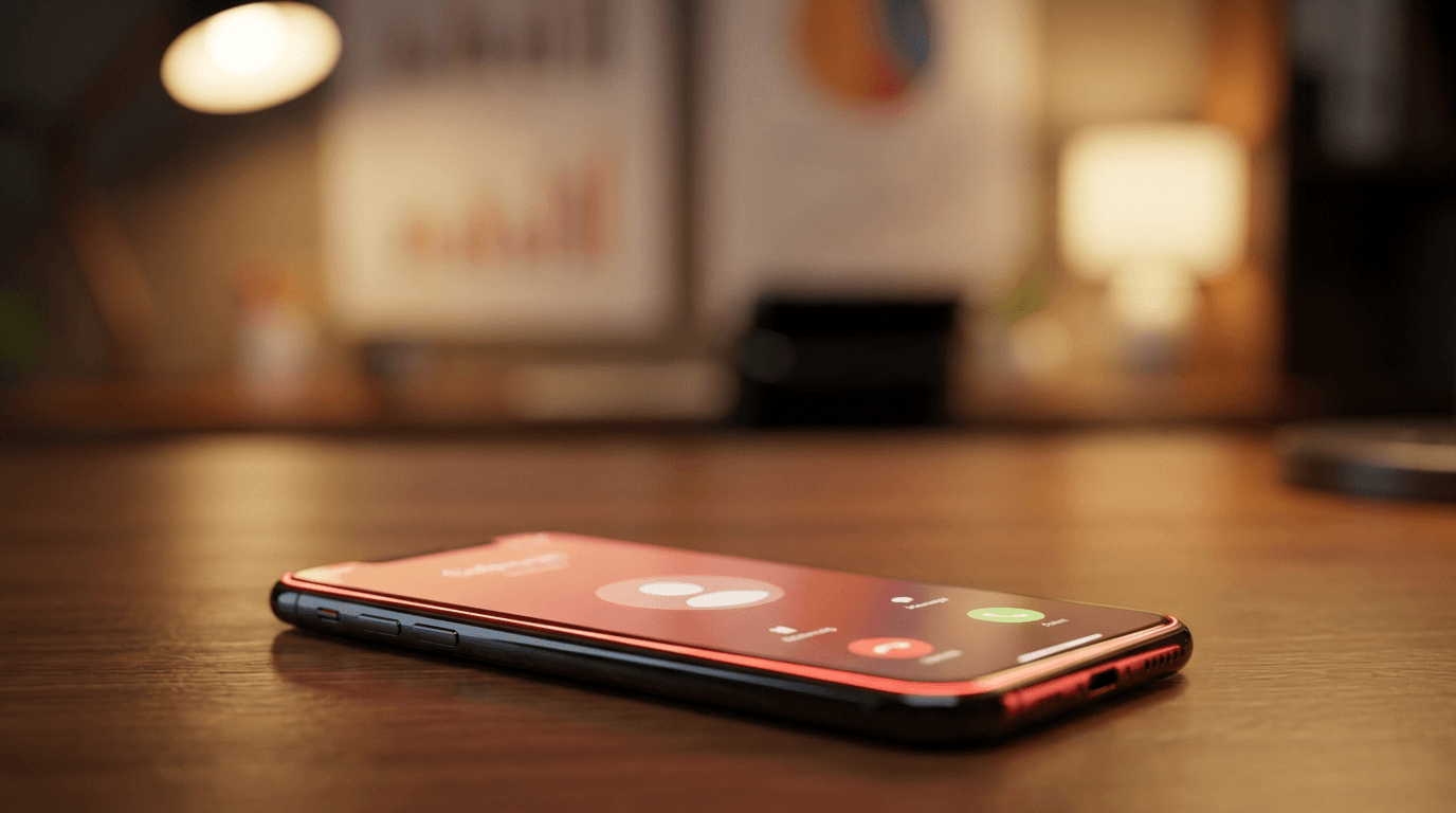 A tracked call ringing in, tagged to its marketing source