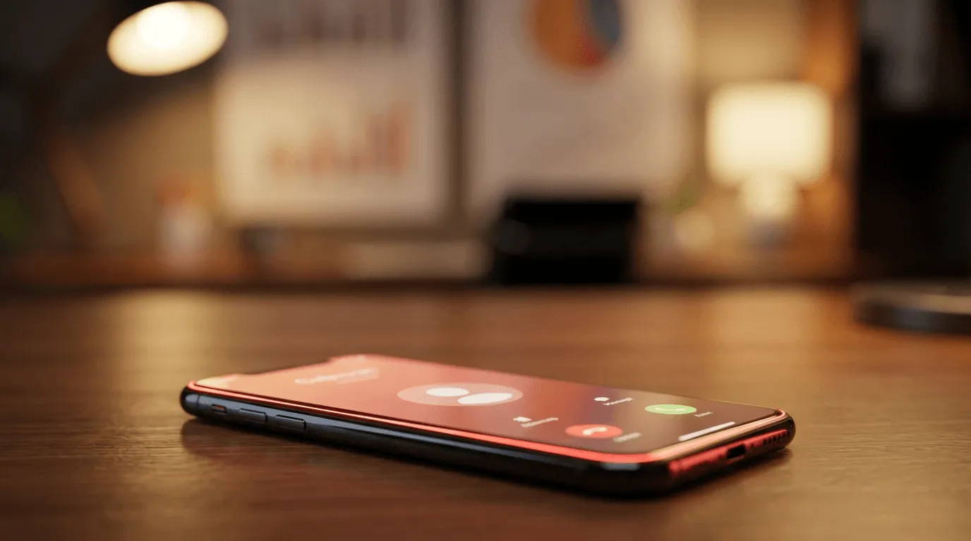 A tracked call ringing in, tagged to its marketing source